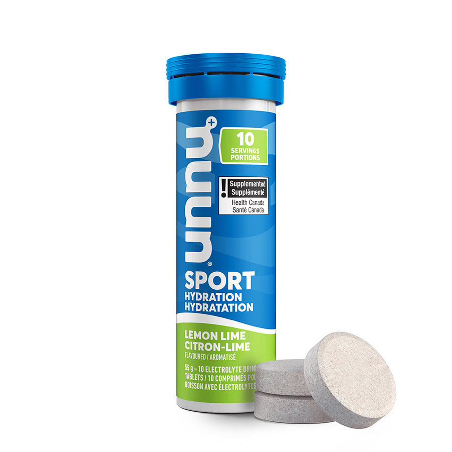 840508-04::1::840508-04::Nuun, Sport, Poudre, Citron/Lime, Boîte de 8, 10 portions, 8pcs