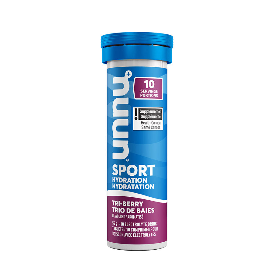 840508-07::0::840508-07::Nuun, Sport, Poudre, Tri-Berry, Boîte de 8, 10 portions, 8pcs