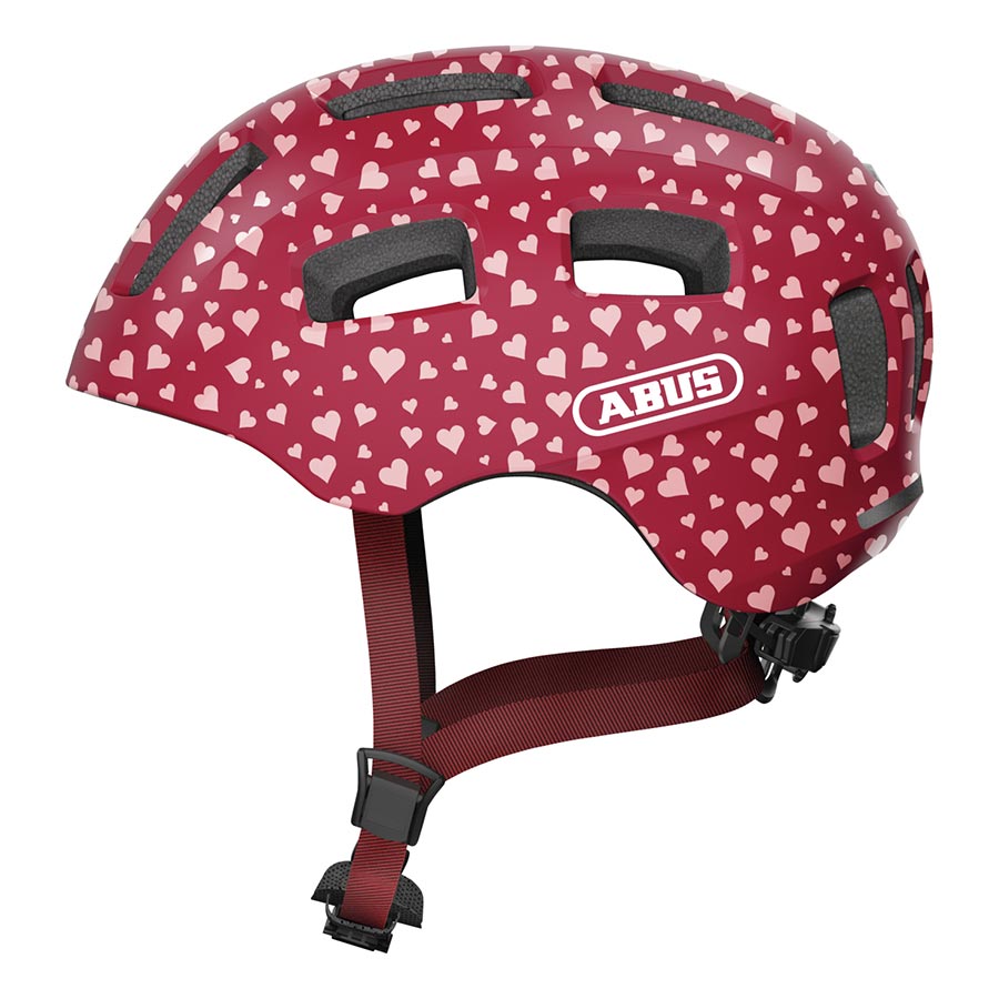 850480-08-M::0::850480-08-M::Abus, Youn-I 2.0, Casque, M, 52 - 57cm, Coeur de Cerise