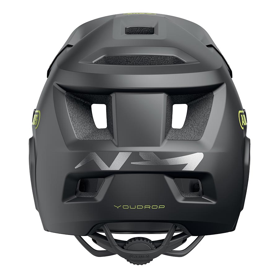 850552-01-S::2::850552-01-S::Abus, YouDrop FF, Casque VTT, S, 48 - 55cm, Noir Velours
