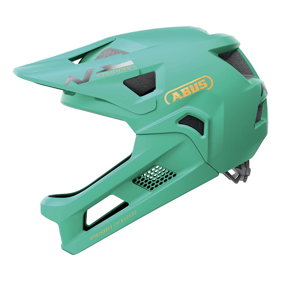 850552-04-S::0::850552-04-S::Abus, YouDrop FF, Casque VTT, S, 48 - 55cm, Vert Sauge