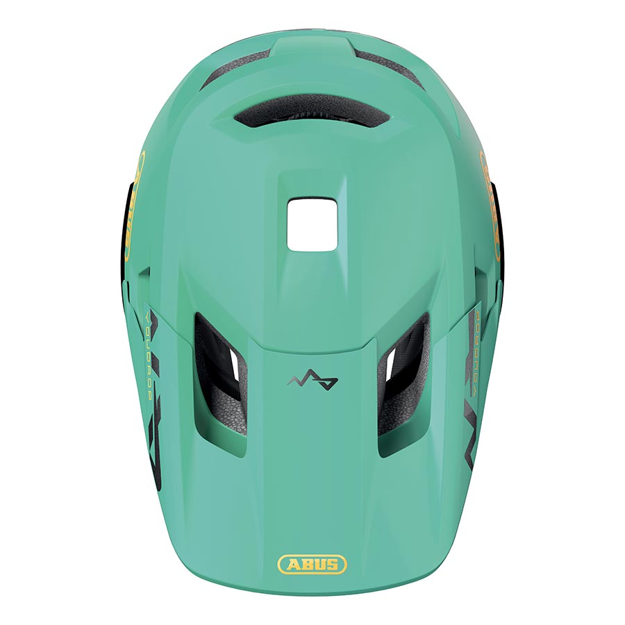 850552-04-S::3::850552-04-S::Abus, YouDrop FF, Casque VTT, S, 48 - 55cm, Vert Sauge