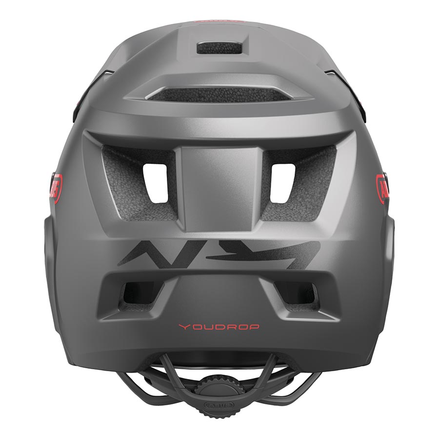 850552-05-S::4::850552-05-S::Abus, YouDrop FF, Casque VTT, S, 48 - 55cm, Argent Titane