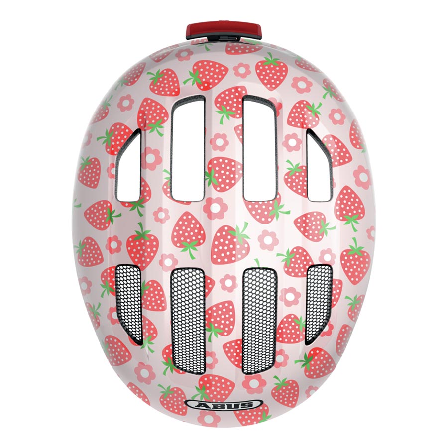 850556-02-M::3::850556-02-M::Abus, Smiley 3.0 LED, Casque, M, 50 - 55cm, Fraise Rose