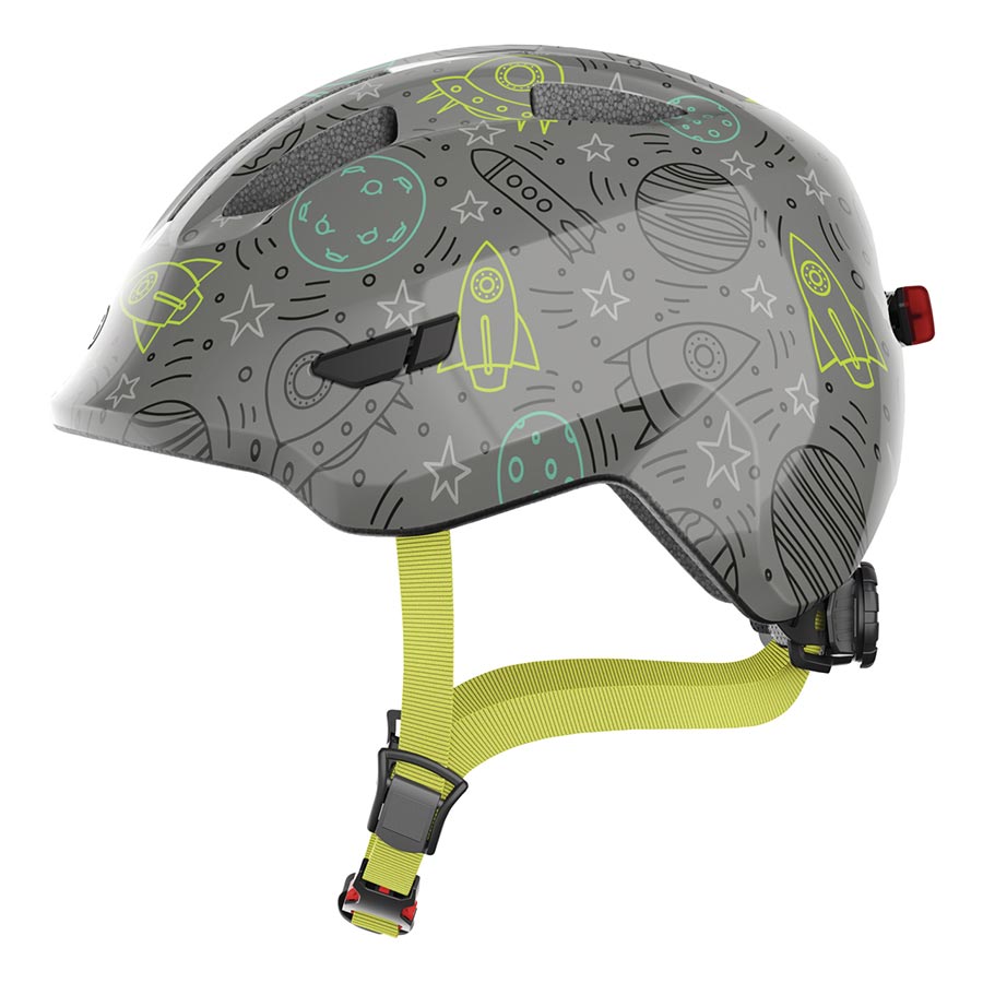 850556-04-M::0::850556-04-M::Abus, Smiley 3.0 LED, Casque, M, 50 - 55cm, Espace Gris