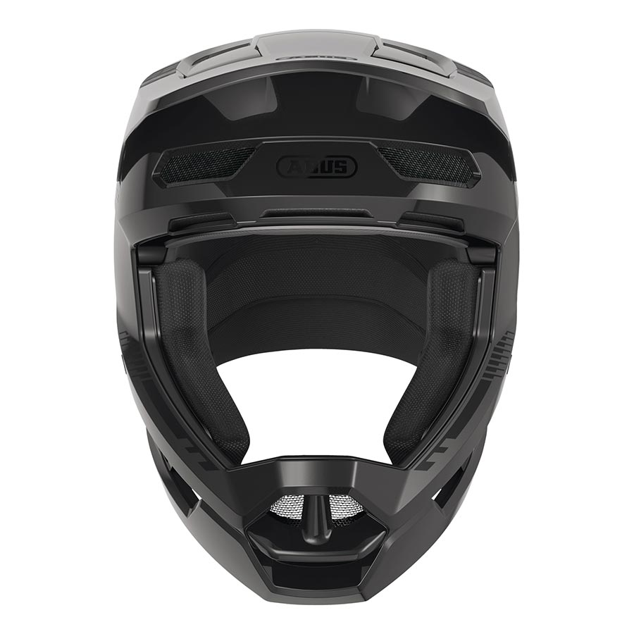 850583-01-S::1::850583-01-S::Abus, HiDrop, Casque de descente, S, 55 - 56cm, Noir Brillant