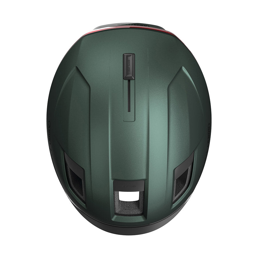 850603-01-M::5::850603-01-M::Abus, Hyp-E, Casque, M, 54 - 58cm, Vert Jungle