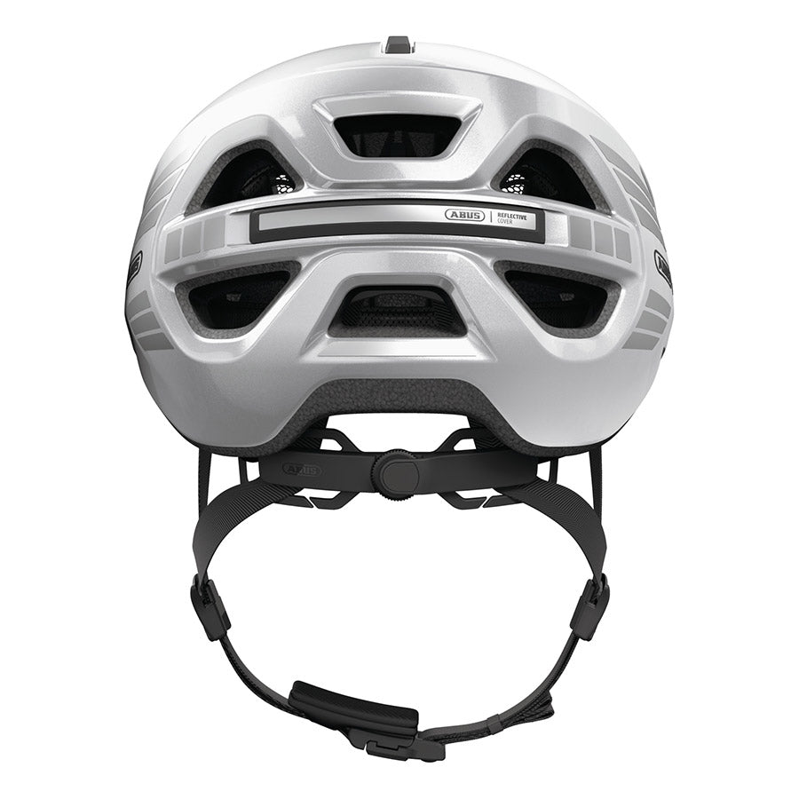 850607-01-S::3::850607-01-S::Abus, Urban-I 4.0 LR, Casque, S, 51 - 55cm, Argent Signal