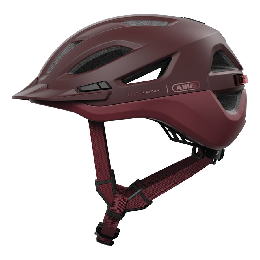 850609-02-L::0::850609-02-L::Abus, Urban-I 4.0 ACE, Casque, L, 57 - 61cm, Rouge Châtaigne