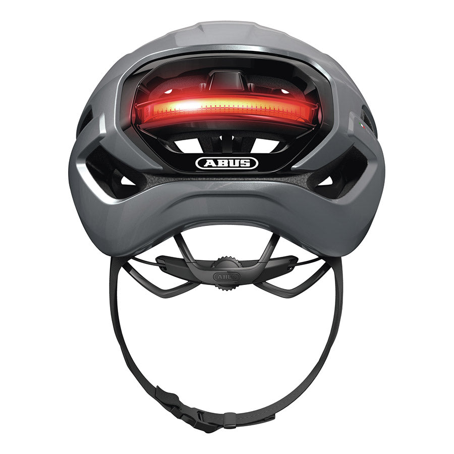 850610-01-S::3::850610-01-S::Abus, Taipan LED, Casque, S, 51 - 55cm, Argent Graphite