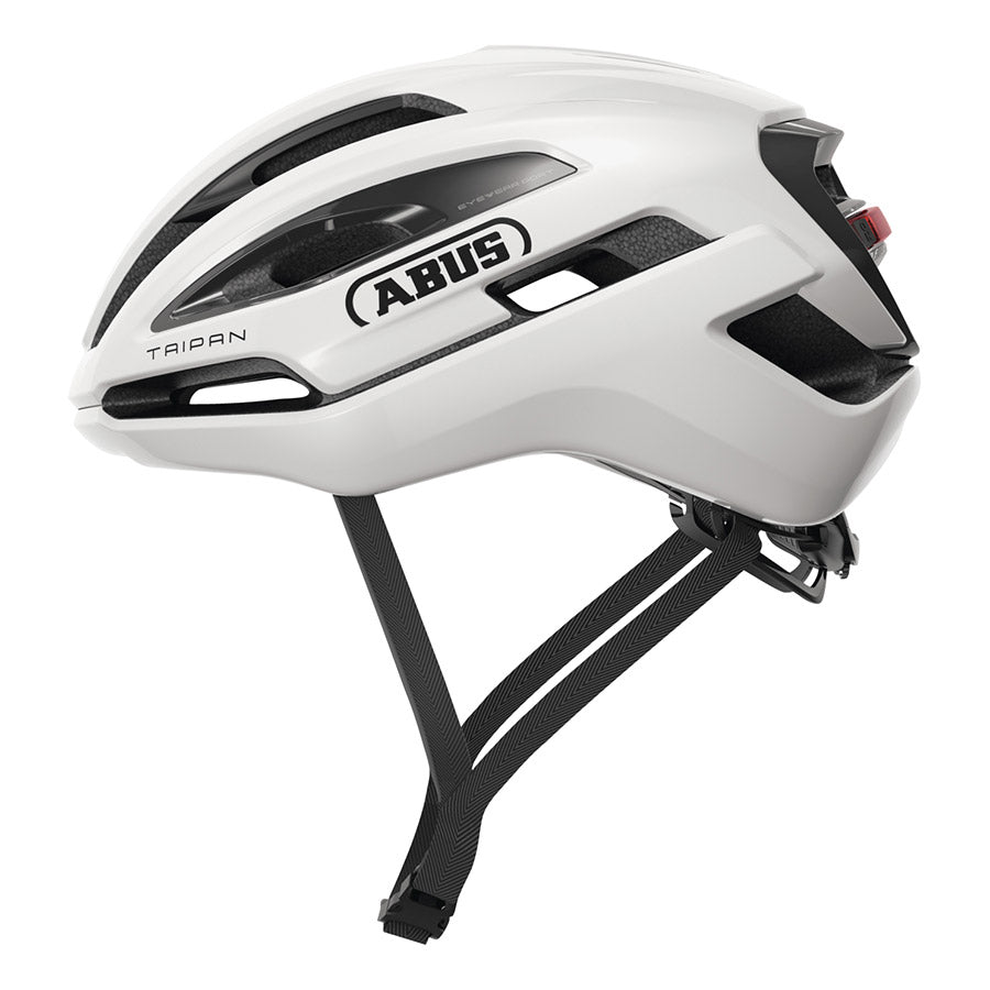 850610-02-L::0::850610-02-L::Abus, Taipan LED, Casque, L, 57 - 61cm, Blanc Lustré