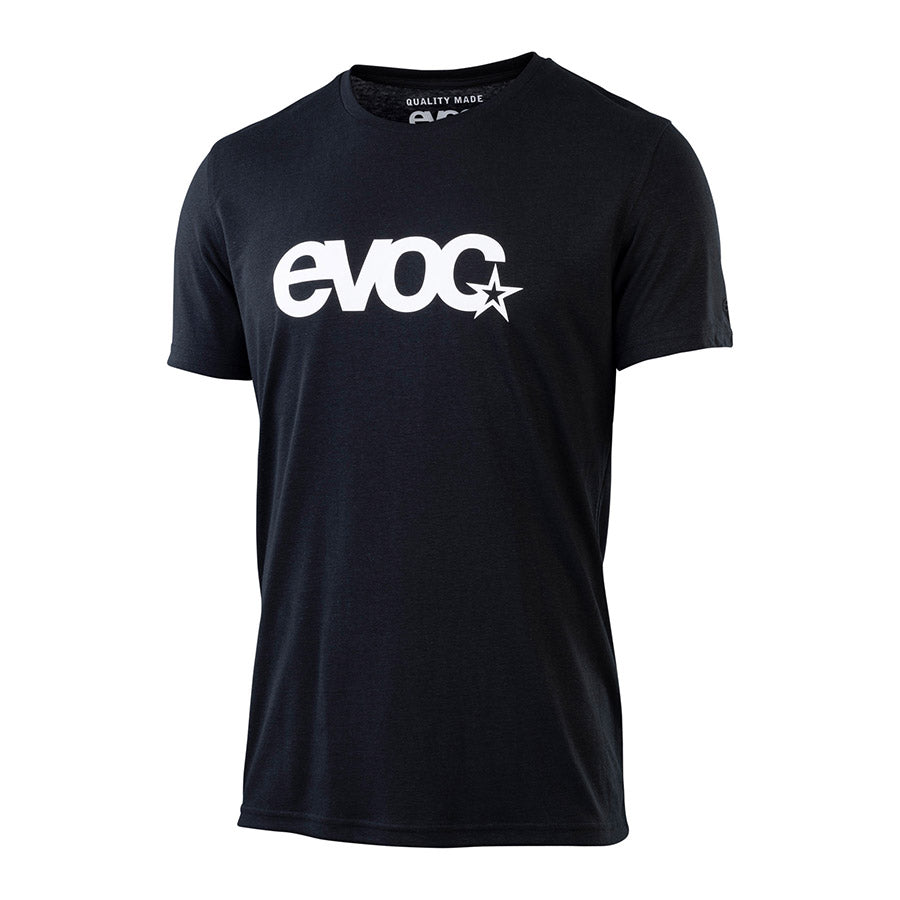 863389-S-001::0::863389-S-001::EVOC, T-shirt Logo Men, Noir, S