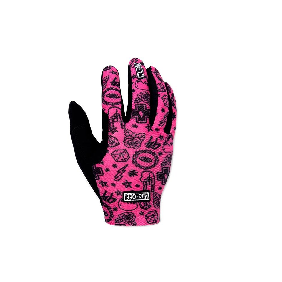 870558-M-096::0::870558-M-096::Muc-Off, Léger Mesh Rider, Gants à doigt long, Rose, M, Paire