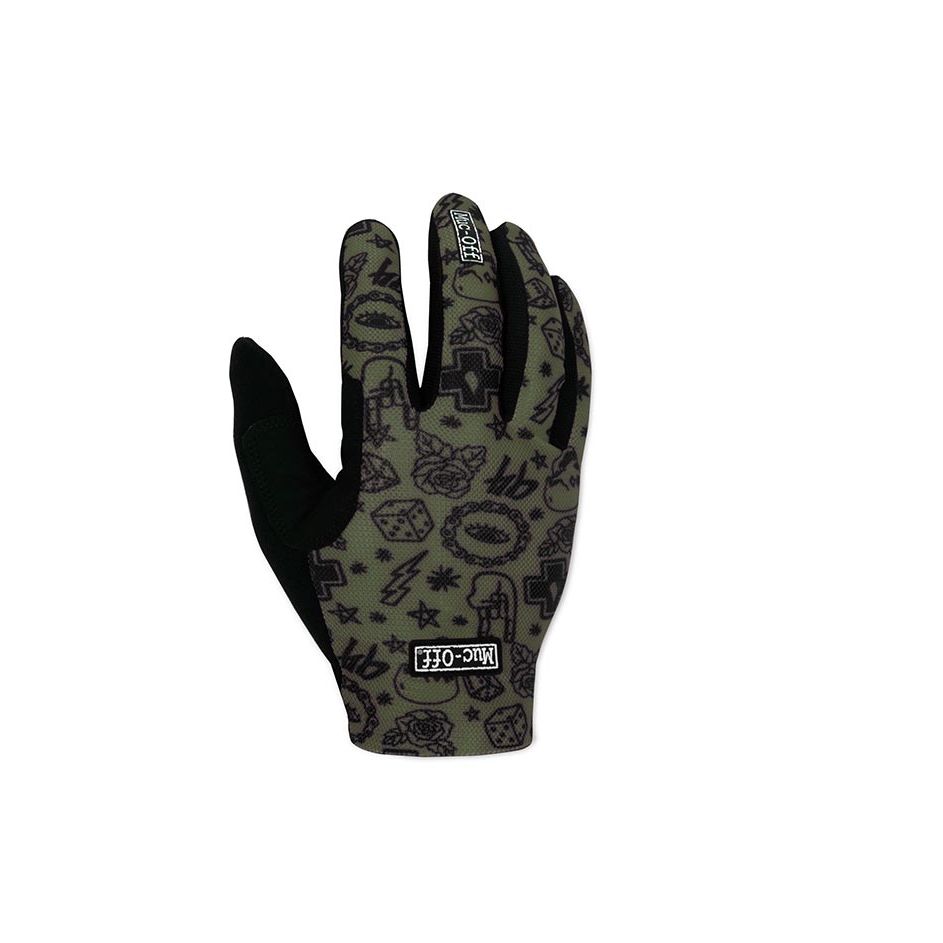 870558-M-232::0::870558-M-232::Muc-Off, Léger Mesh Rider, Gants à doigt long, Vert, M, Paire