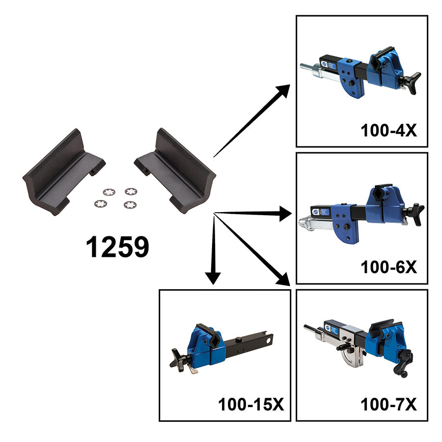 900097-03::0::900097-03::Park Tool, 1259, Couvre-mâchoires, Pour 100-4X, 100-6X et 100-15X