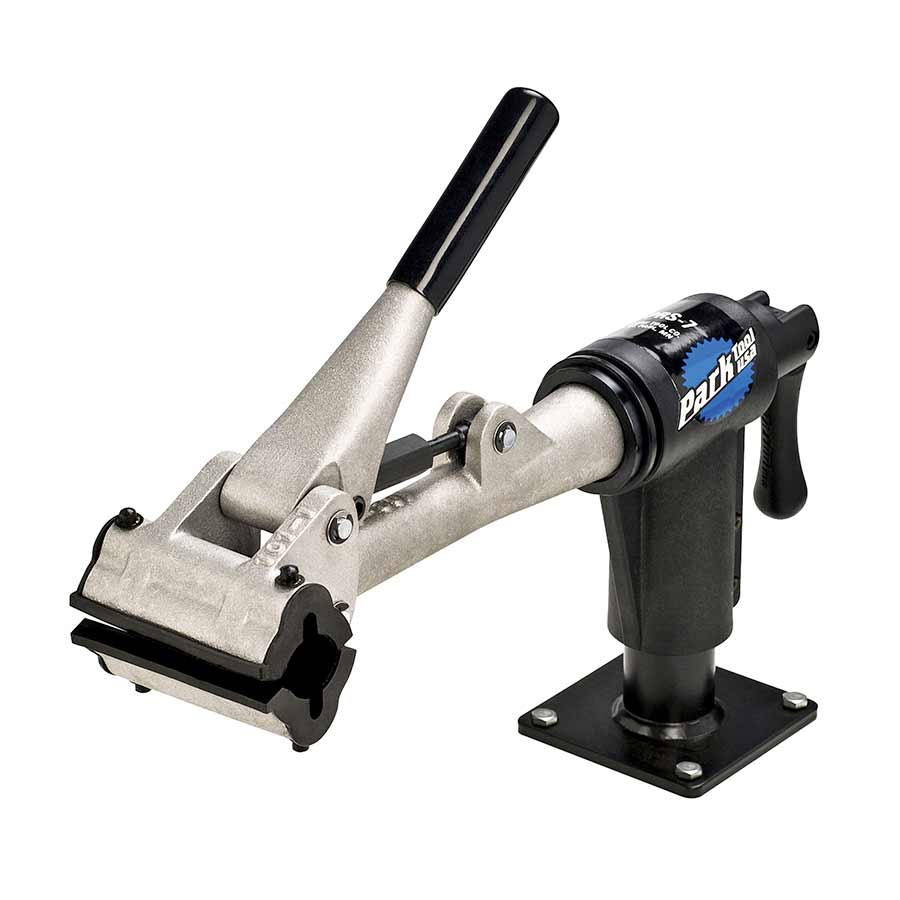 900745-01::0::900745-01::Park Tool, PRS-7-1, Support de réparation pour établi, avec mâchoires 100-3C