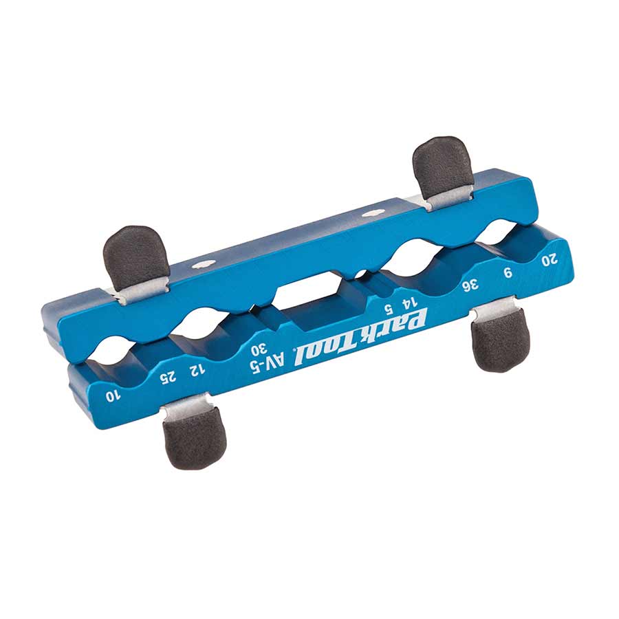 900969-01::0::900969-01::Park Tool, AV-5, Etau pour essieux, 5mm, 9mm, 10mm, 12mm, 14mm, 20mm, 25mm, 30mm, et 36mm