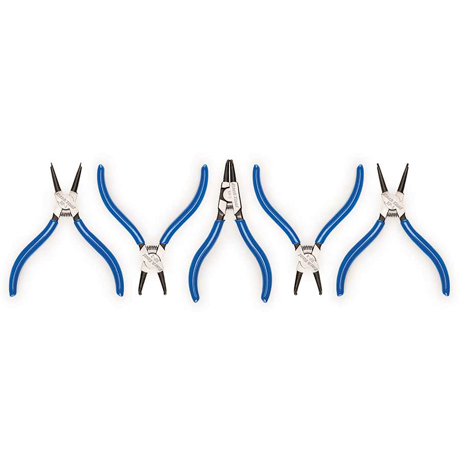 901039-07::0::901039-07::Park Tool, RP-SET.2, Ensemble de pinces pour anneau élastique, Inclus RP-1, RP2, RP-3, RP-4 et RP-5
