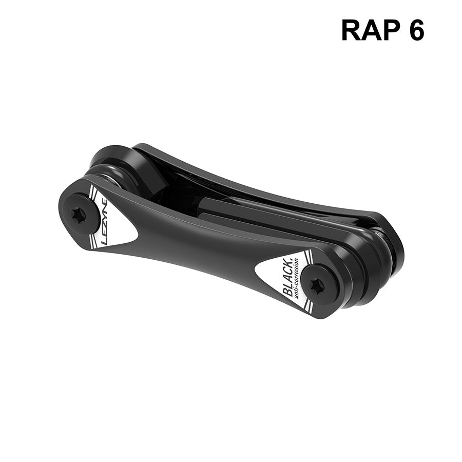 901989-01::0::901989-01::Lezyne, RAP II 6, Multi-Outil, Nombre D'Outils: 6, Noir