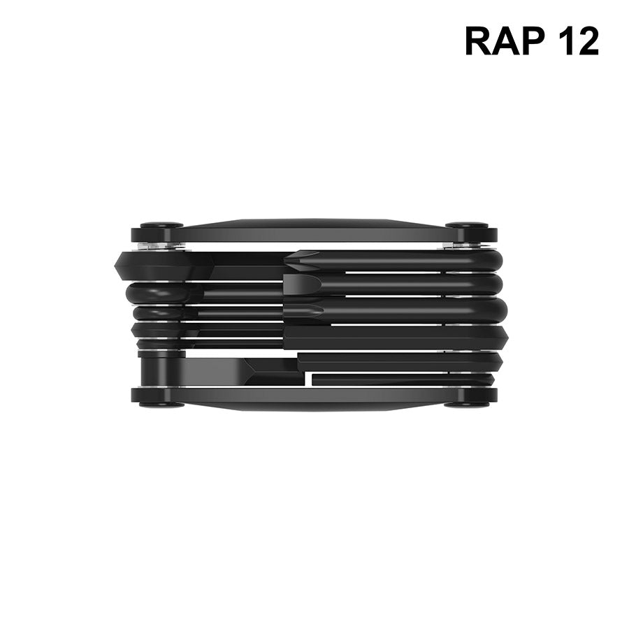 901989-02::1::901989-02::Lezyne, RAP II 12, Multi-Outil, Nombre D'Outils: 12, Noir