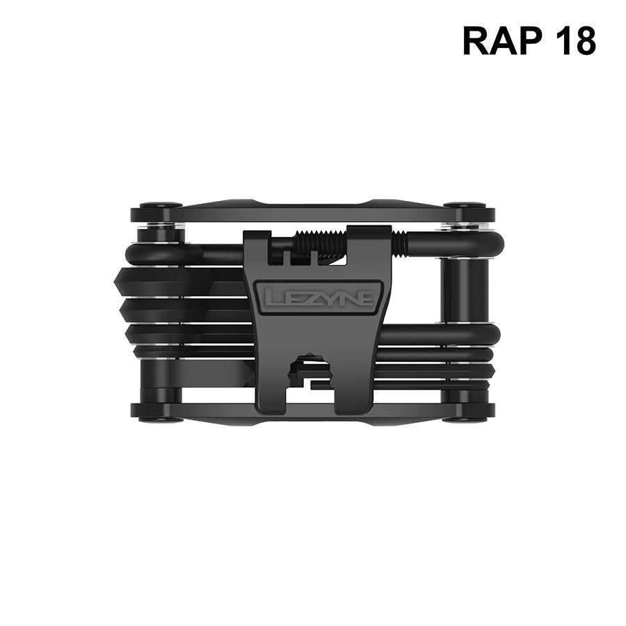 901989-03::3::901989-03::Lezyne, RAP II 18, Multi-Outil, Nombre D'Outils: 18, Noir