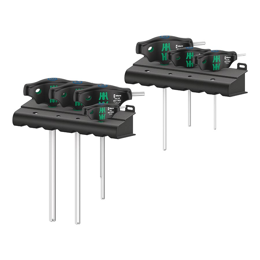 902230-01::0::902230-01::Wera, 454/7 HF, Clé hexagonale, Ensemble 7mcx , avec Support, Métrique
