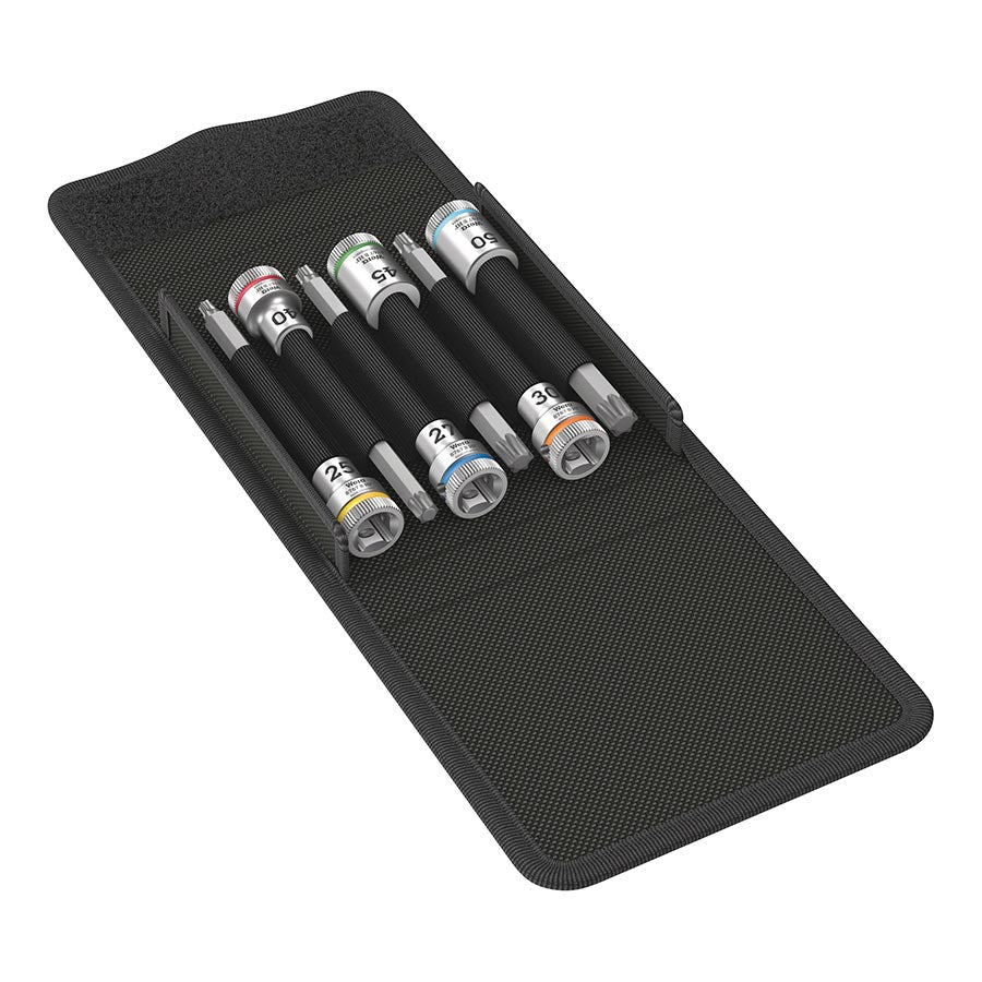 902245-01::0::902245-01::Wera, 8767B HF TORX Zyklop, Prise 3/8'', Ensemble 6mcx Torx avec HF, Ensemble
