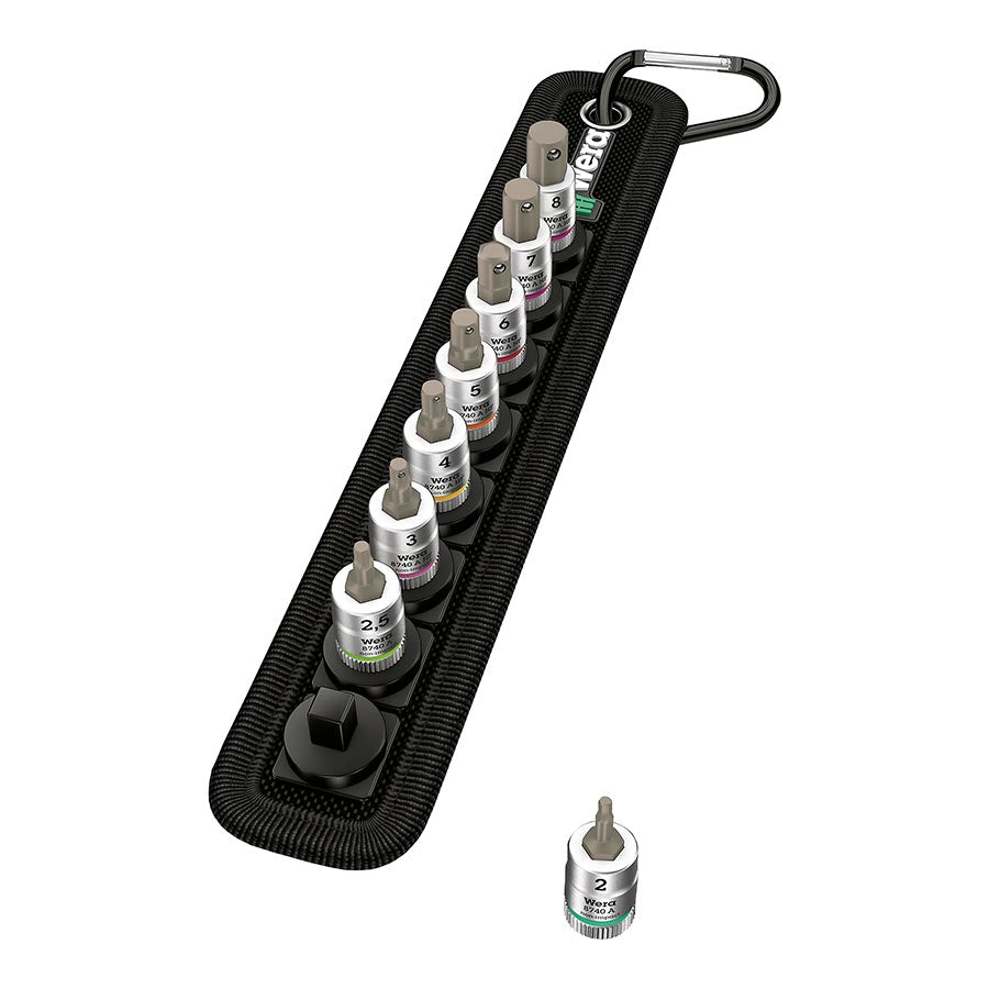 902251-01::1::902251-01::Wera, Zyklop Ceinture B2 d'embouts Hex, Prise 3/8''