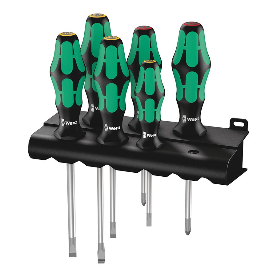 902257-01::0::902257-01::Wera, 334/6 Kraftform, Tournevis, Ensemble