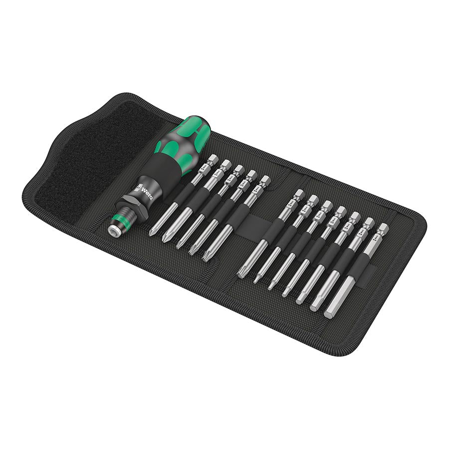 902267-01::0::902267-01::Wera, Ensemble Vélo 2, Tournevis, 13Mcx avec Embout Rapidator, Ensemble