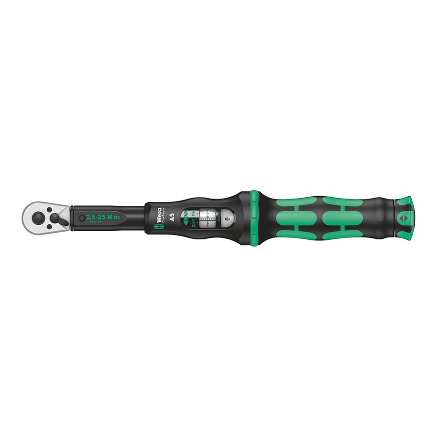 902272-01::0::902272-01::Wera, Click-Torque, Clé dynamométrique, 2.5-25Nm - Prise 1/4''