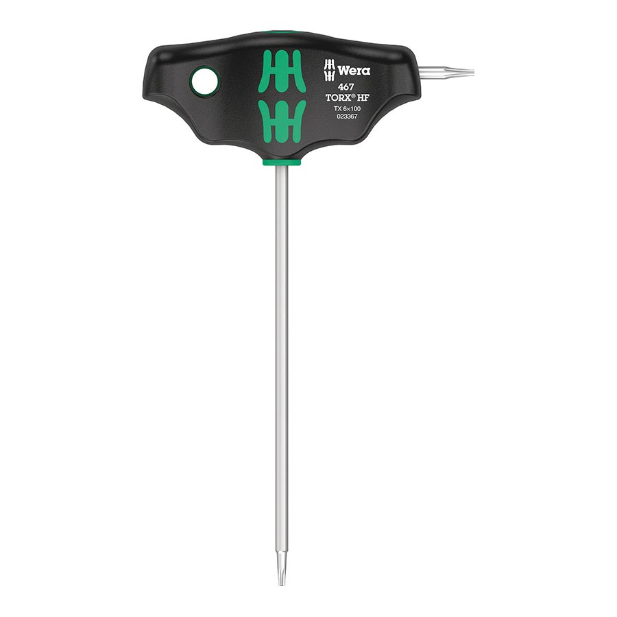 902275-01::0::902275-01::Wera, 467 T-handle Torx, Clé Torx, Torx 6 x100mm Avec HF