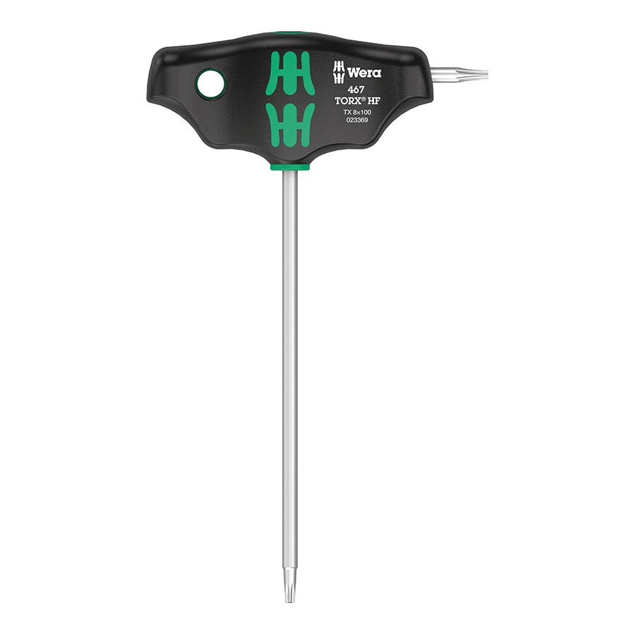 902275-02::0::902275-02::Wera, 467 T-handle Torx, Clé Torx, Torx 8 x100mm Avec HF