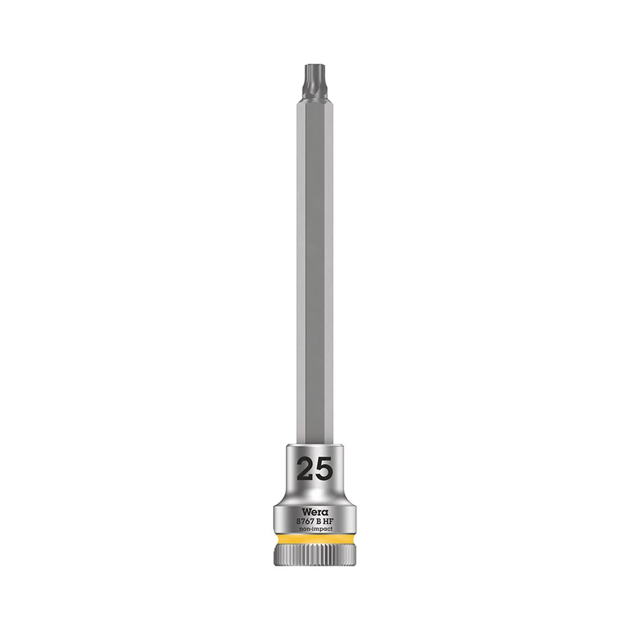 902281-01::0::902281-01::Wera, 8767B HF TORX Zyklop, Prise 3/8'', Torx 25 x 107mm avec HF