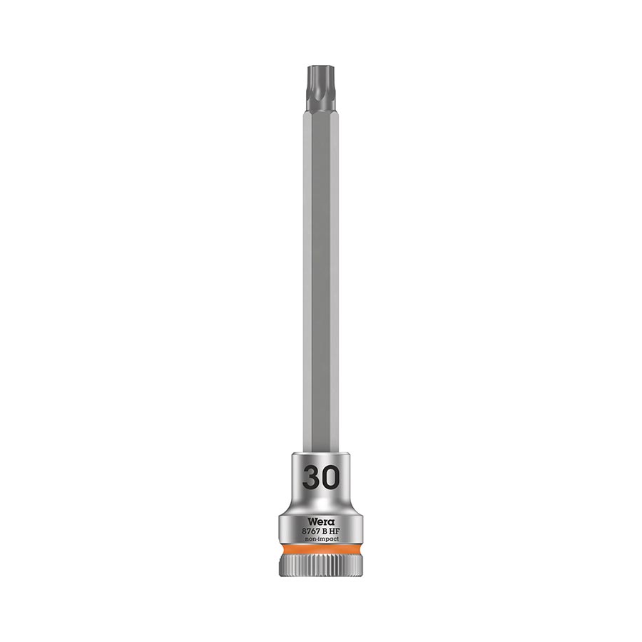 902281-02::0::902281-02::Wera, 8767B HF TORX Zyklop, Prise 3/8'', Torx 30 x 107mm avec HF