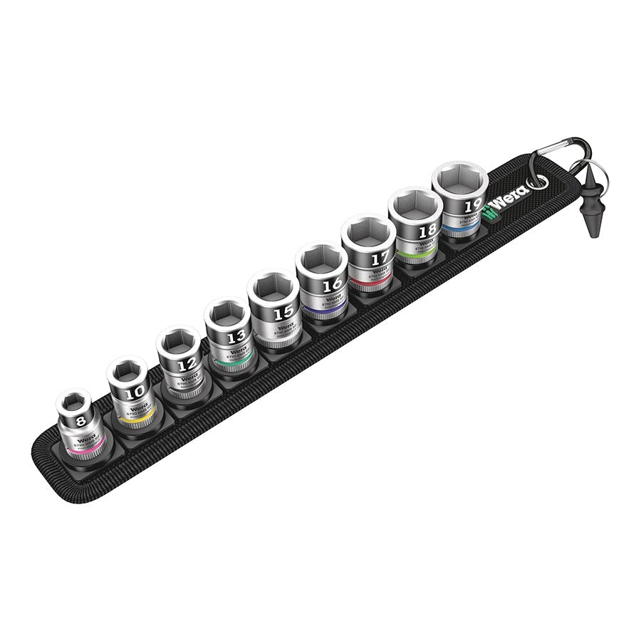 902314-01::0::902314-01::Wera, Zyklop Ceinture d'embouts B1, 3/8'' Embout carré, Fonction de maintien