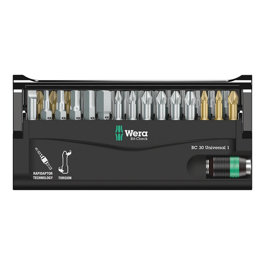 902396-01::1::902396-01::Wera, Bit-Check 30 Universal 1, Kit
