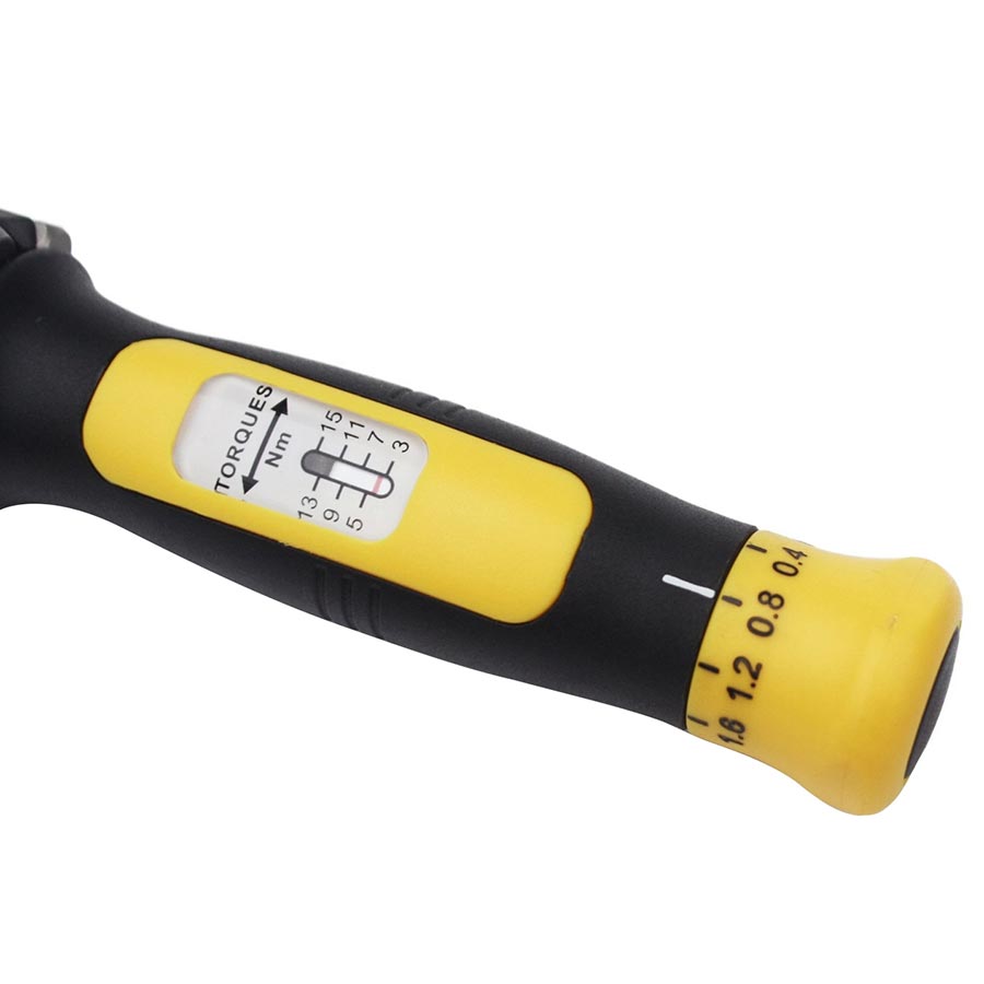 902487-01::4::902487-01::Pedros, Demi II, Clé dynamométrique, 1/4'', 3-15 Nm