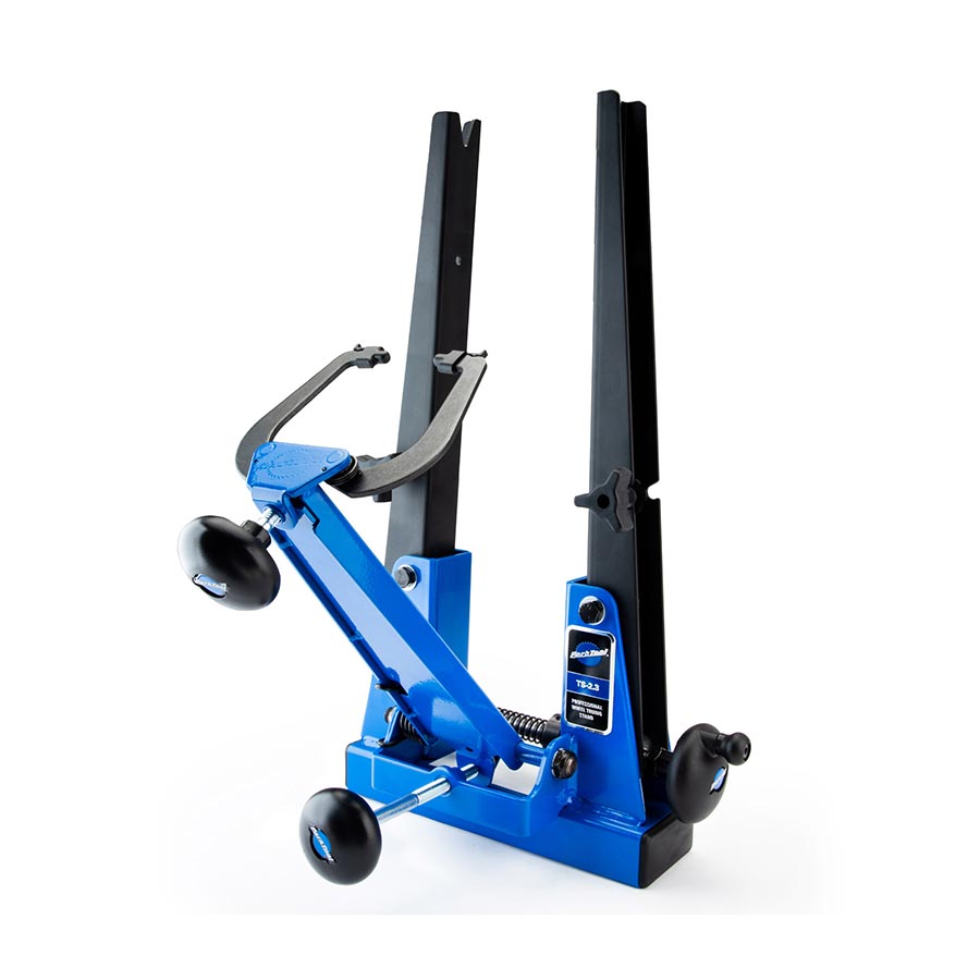 902490-01::0::902490-01::Park Tool, TS-2.3, Support de centrage de roues, Bleu