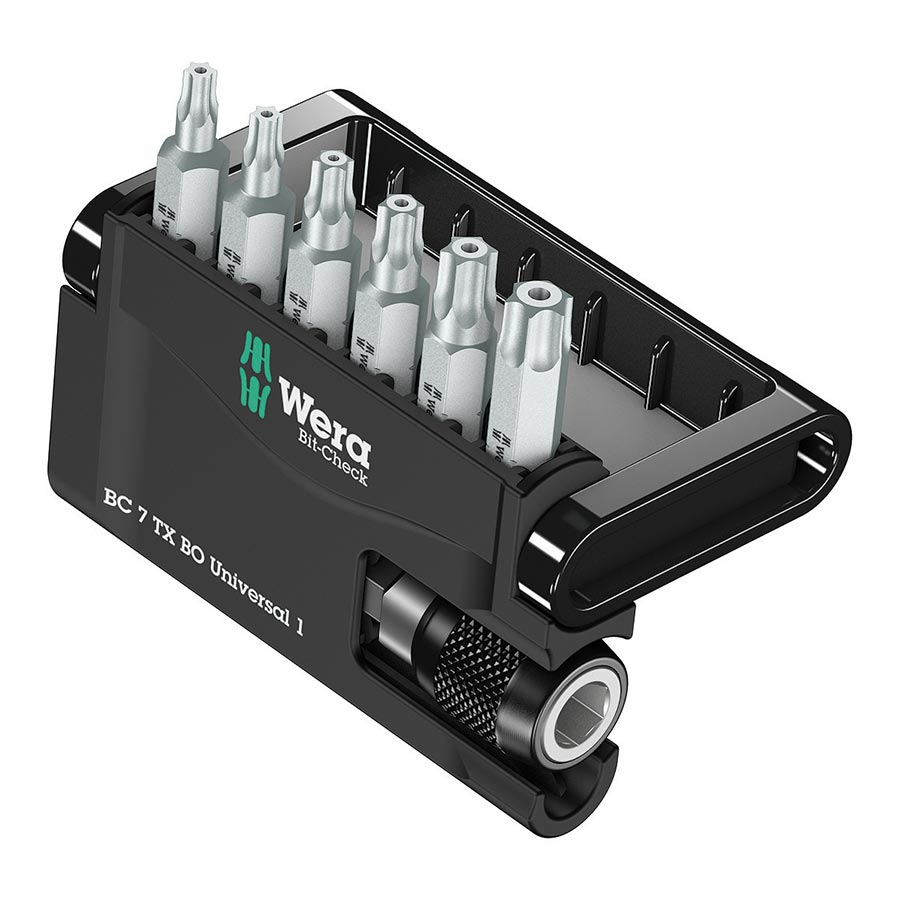 902506-01::0::902506-01::Wera, Bit-Check 7, : Torx BO, (1/4'' Hex), : T10, T15, T20, T25, T30, T40