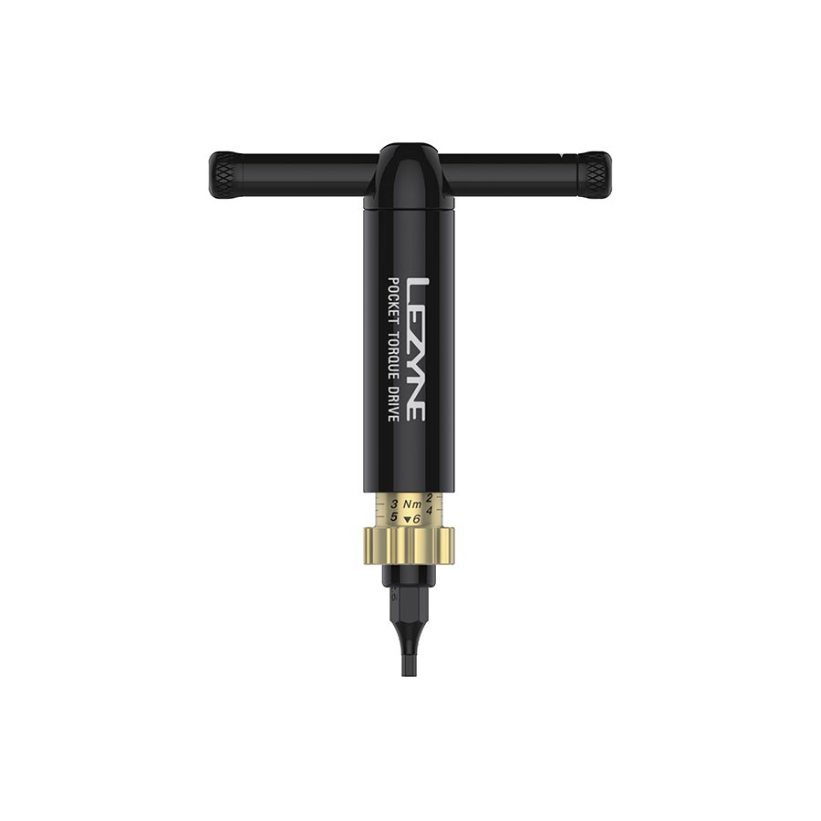 902508-01::2::902508-01::Lezyne, Pocket Torque Drive, Clé dynamométrique, : 1/4'' Hex, : Métrique, : 2.5, 3, 4, 5, T20, T25