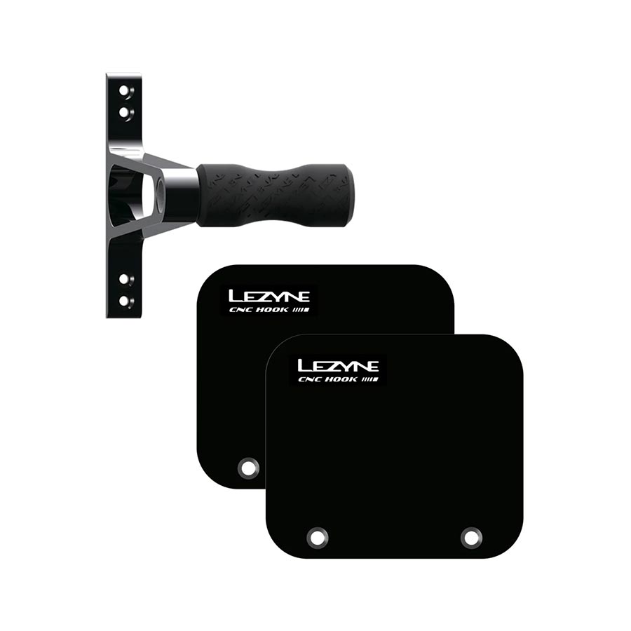 902578-01::0::902578-01::Lezyne, CNC Alloy Wheel Hook, Crochet, Noir
