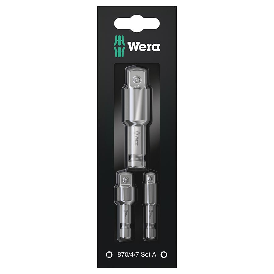 902599-01::0::902599-01::Wera, 870/4/7 SET A SB, 1/4'' Hex, Ensemble