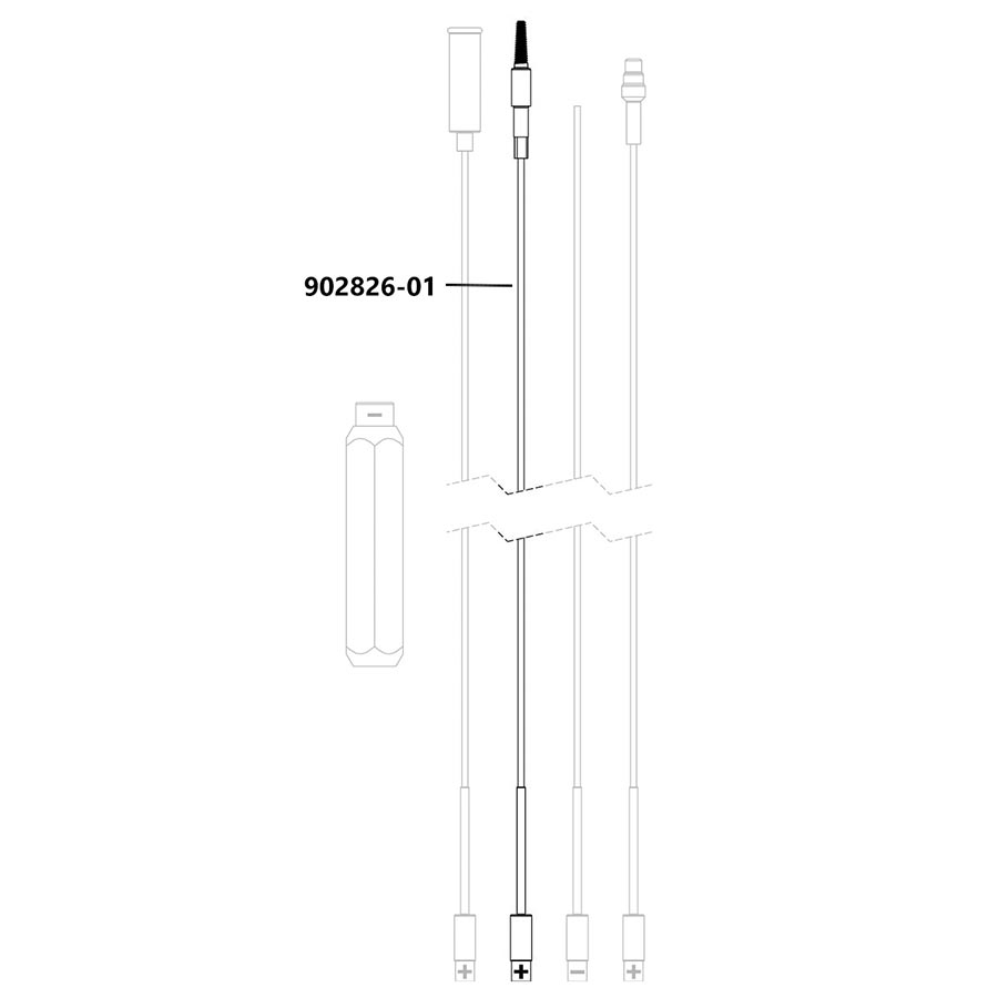902826-01::0::902826-01::Park Tool, 346.2, Câble à prise filetée pour IR-1