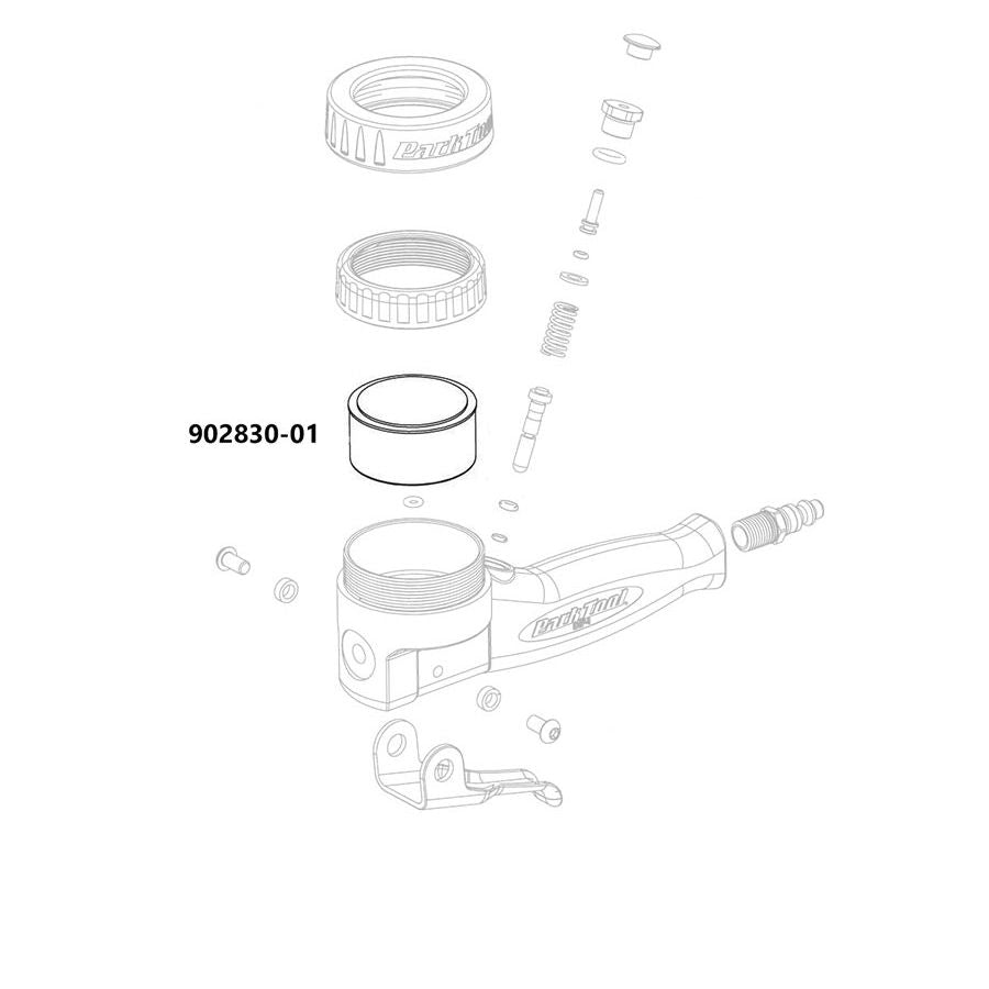 902830-01::0::902830-01::Park Tool, 1064.2, Manomètre pour INF-1