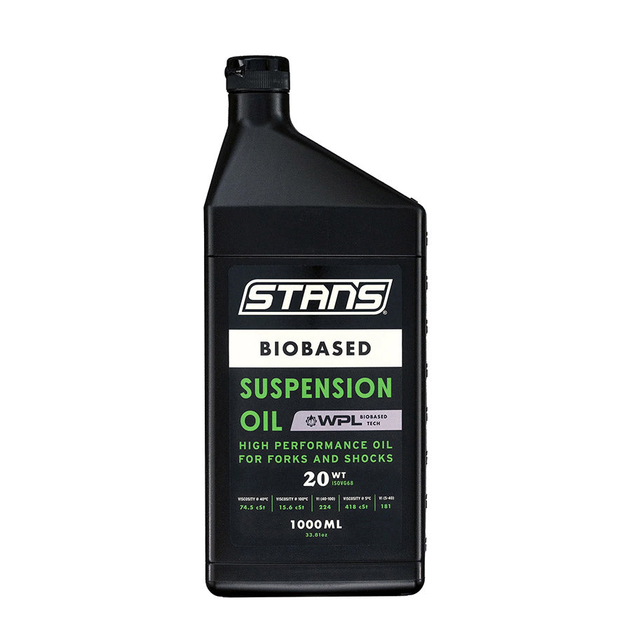 902909-05::0::902909-05::Stans No Tubes, Huile à suspension à base biologique, 20wt, 1L, Biodégradable, Non-Toxique, Sans PTFE