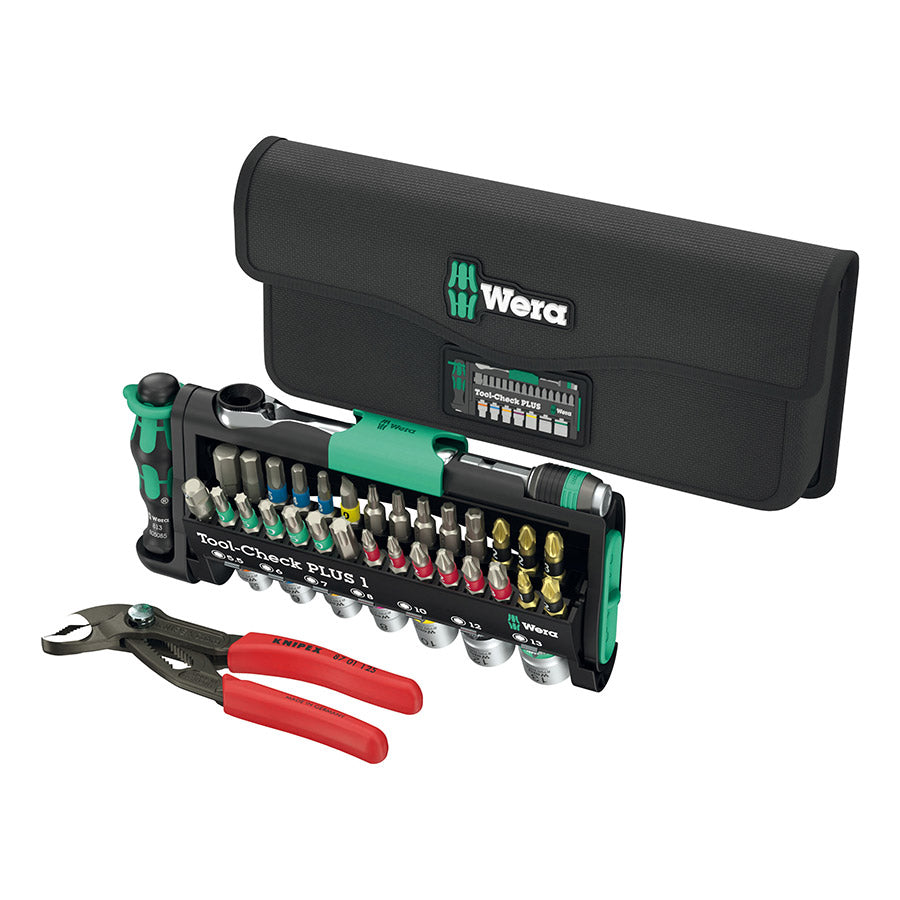 902938-01::0::902938-01::Wera, Tool-Check Combi 1, : Métrique/Impérial, 1/4'', 40 pièces