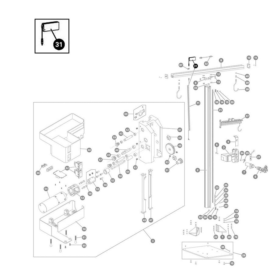902999-01::0::902999-01::Park Tool, 2097A Unité d'alimentation et fil torsadé pour PRS-33 et PRS-33.2