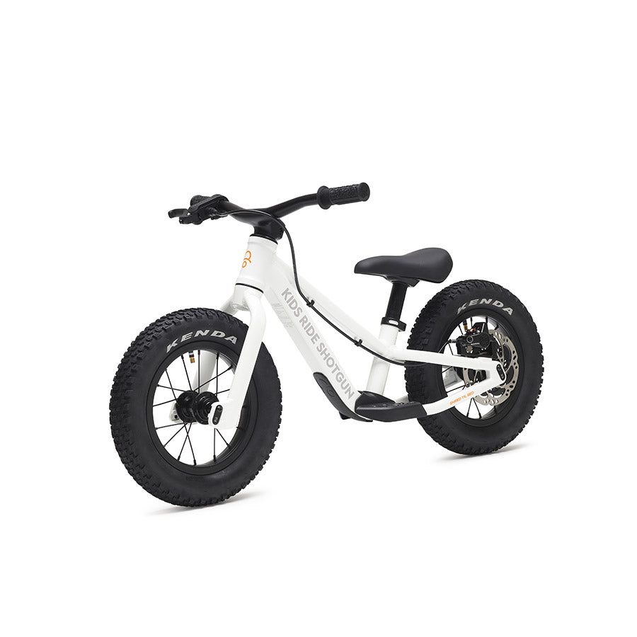 921619-01::0::921619-01::Kids Ride Shotgun, Dirt Hero, Push Bike, 12'', Blanc