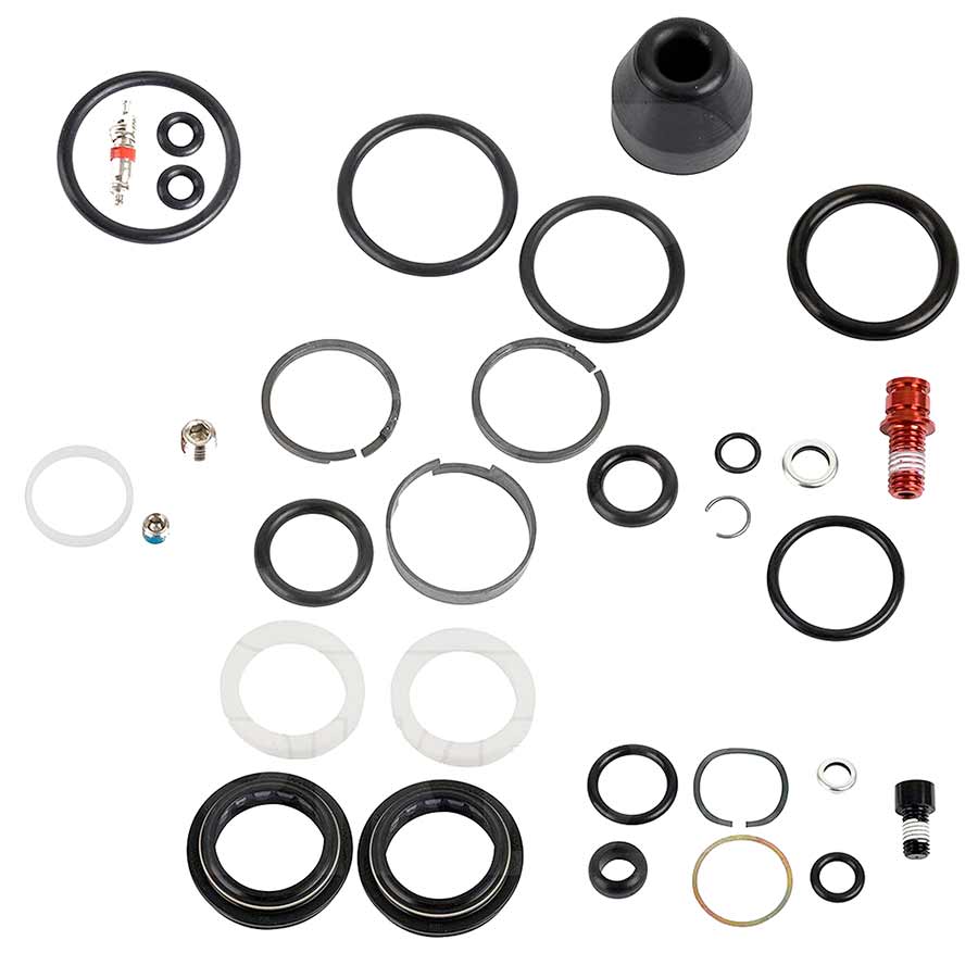 941930-01::0::941930-01::RockShox, 11.4018.018.001, Trousse d'entretien, Solo air & damper seals, hardware & black seals, SID/Reba Solo Air A2-A3 2013+